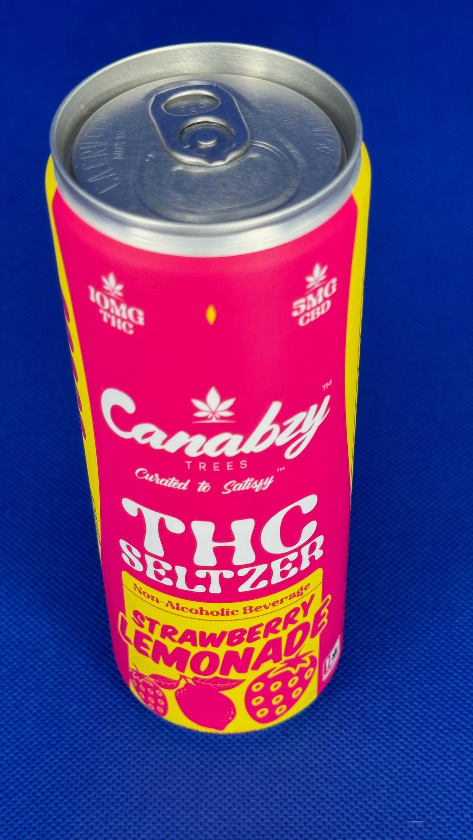 Canabzy Strawberry Lemonade THC Seltzer
